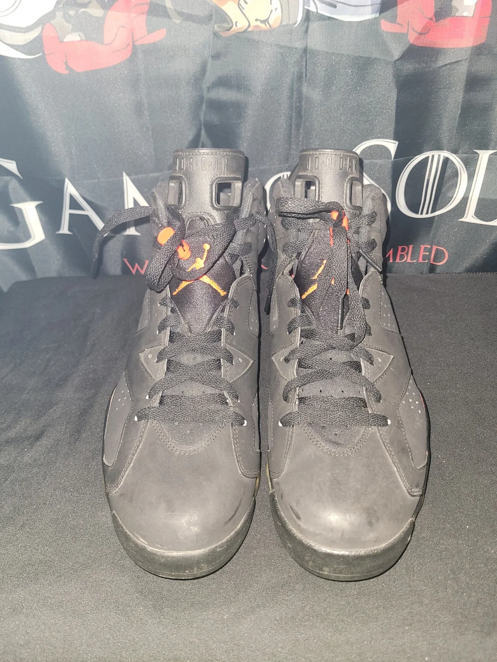 Jordan 6 Retro Sneakers Infrared Black 2014